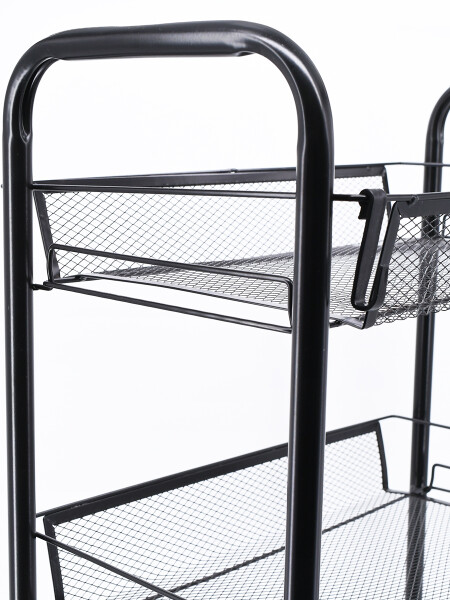 CARRITO ORGANIZADOR NEGRO