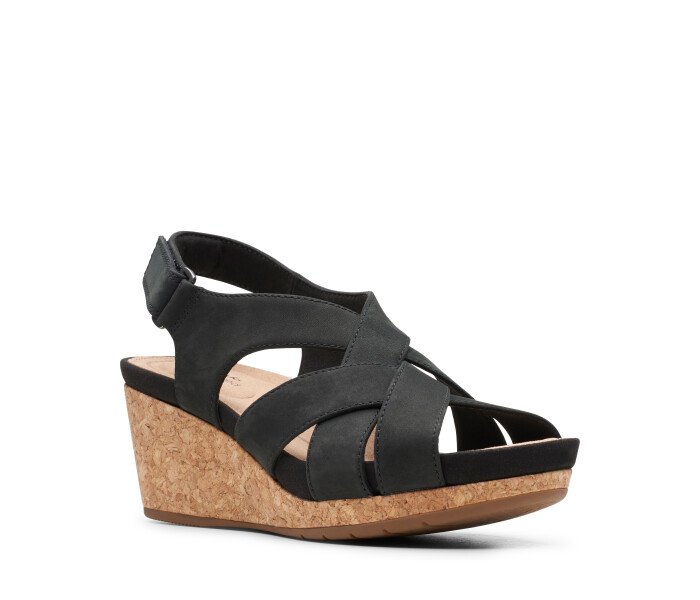 Un Capri Step Black Nubuck Black