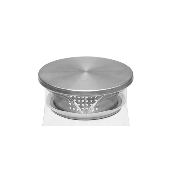 Jarra de vidrio 1,8 lt c/ tapa de acero inoxidable TF0380