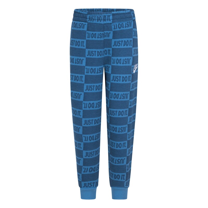 Pantalón Largo Textured Club Flc Jo de Niño Azul