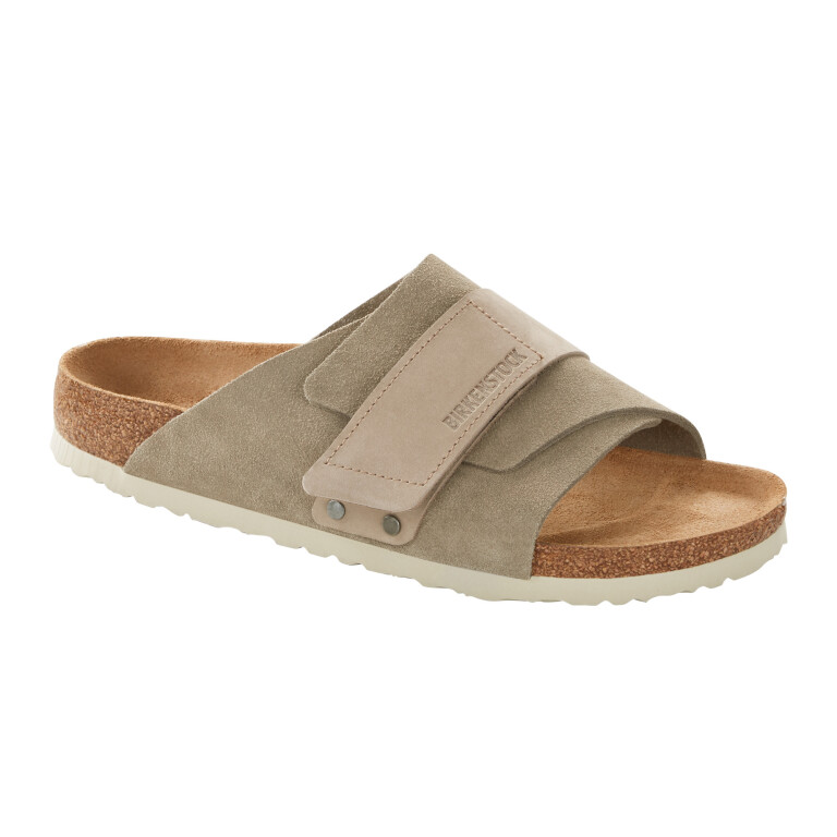 Sandalia Kyoto Suede Leather - Estrecho Taupe