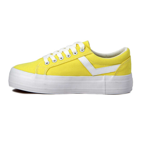Pony Champion Casual Since 1972 Plataforma Lona Amarillo