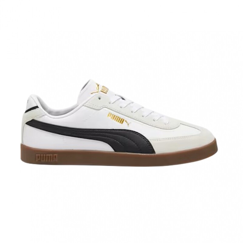 Championes Puma Club Li Era White/Black/Gum
