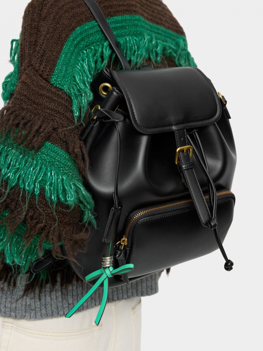 Mochila Con Alça Bandolera negro