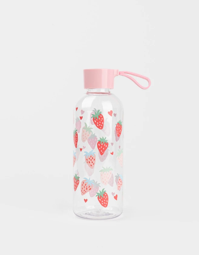 Accesorios Cocina Estampados Botella Con Frutillas "berry" - Combinacion Multicolor