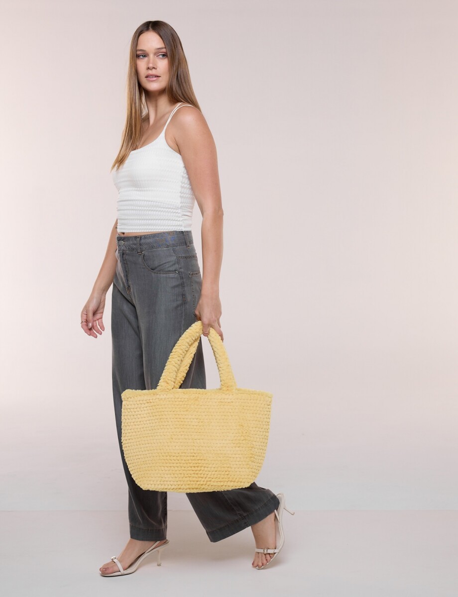 Cartera Soft - Amarillo 