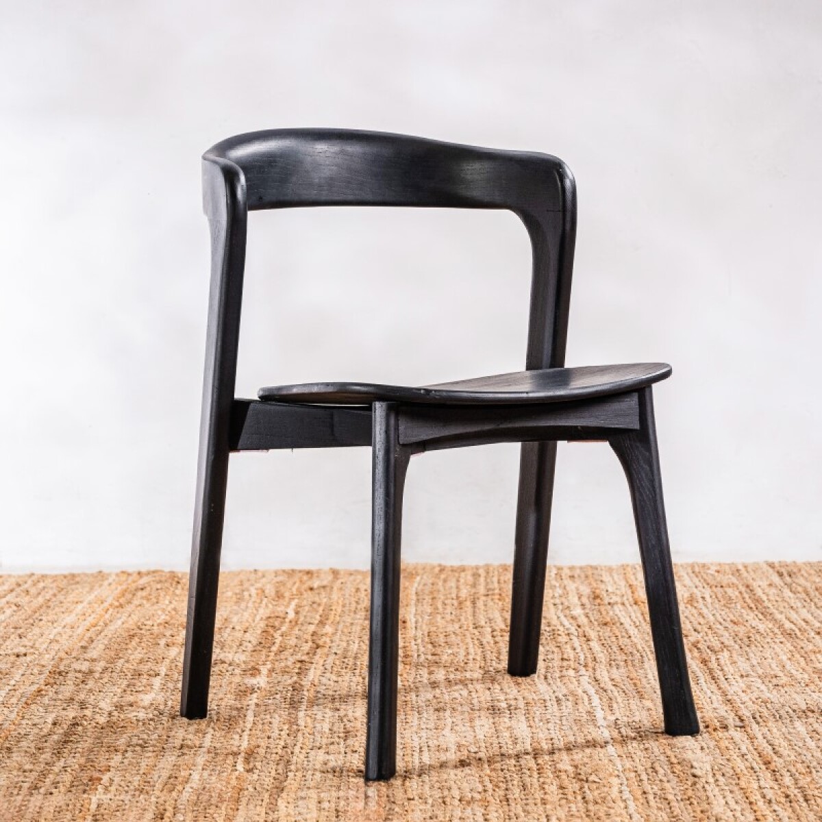 Silla De Comedor Bertoia Negra 