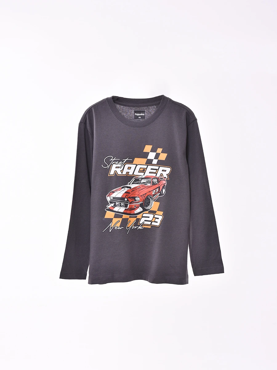 REMERA MARCOS - GRIS OSCURO 