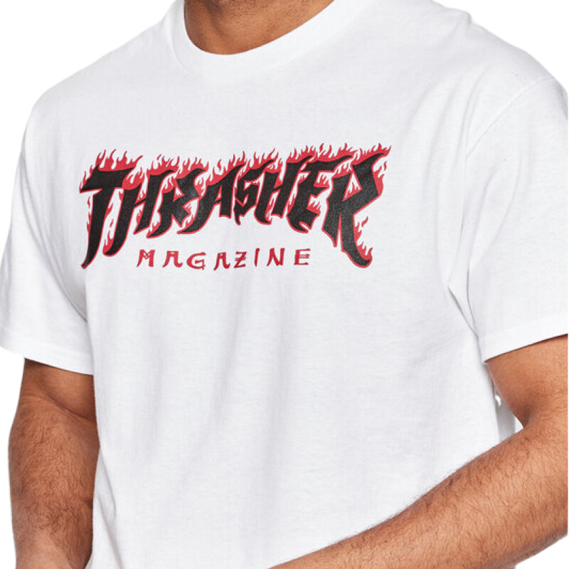 Remera MC Thrasher Man Possesed Blanco Remera MC Thrasher Man Possesed Blanco