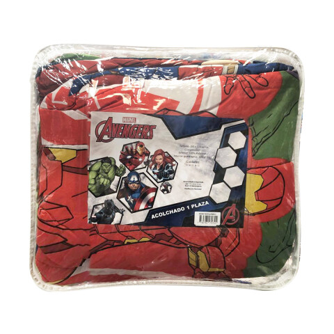 Acolchado infantil 1 Plaza 100% Microfibra Avenger 01