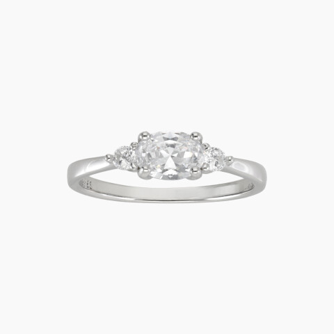 Anillo en plata 925 con circonias Anillo En Plata 925 Con Circonias