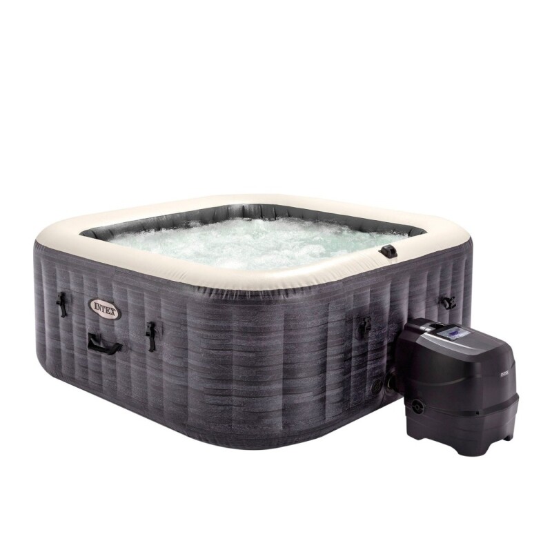 INTEX PURESPA GREYSTONE SQUARE CAPACIDAD 6 PERSONAS Intex Purespa Greystone Square Capacidad 6 Personas