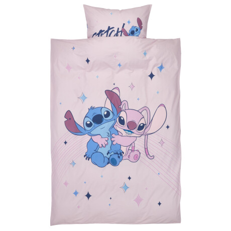 Juego Funda Nordica Stitch 155X220 Rosa
