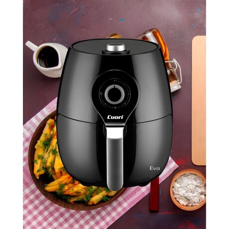 Freidora de aire sin aceite Cuori Eva 1450W 5L Negro