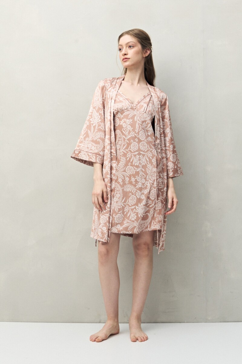 BATA LOTO PRINTED Tostado