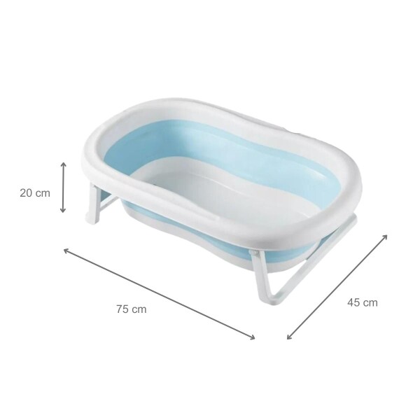 Bañito Plegable Cambiador Baño Bañera Bebes Ducha Banito Imback Color Azul Bañito Plegable Cambiador Baño Bañera Bebes Ducha Banito Imback Color Azul