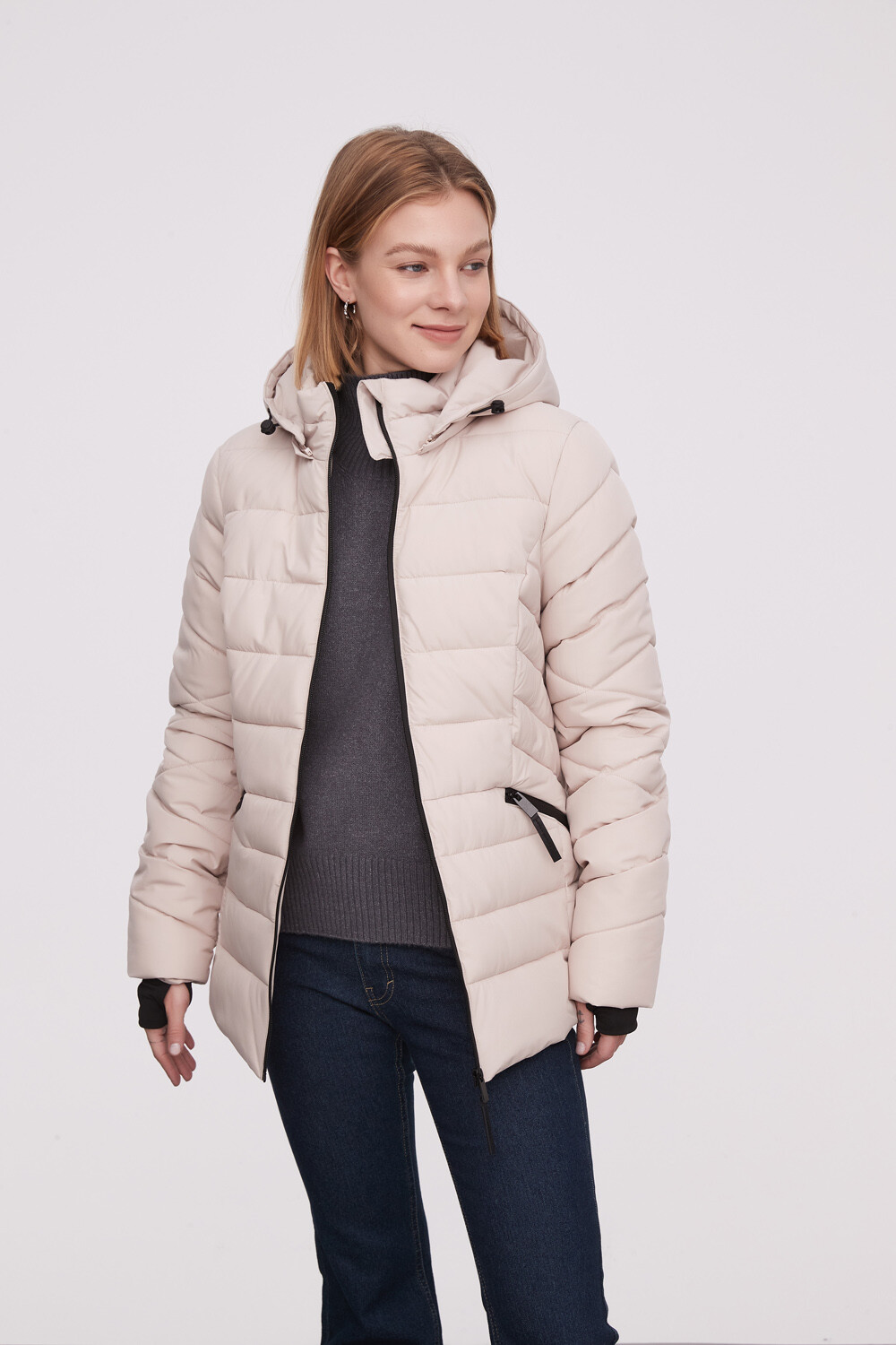 Campera Carter Beige Claro