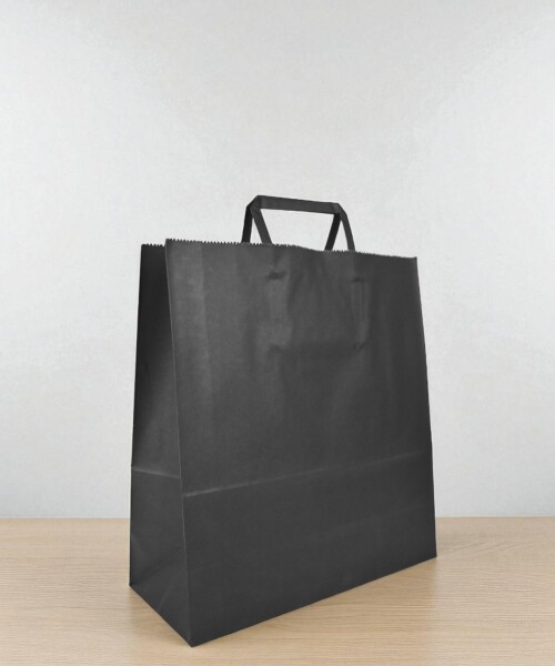 Bolsa lisa acuario 30x12x32 cm NEGRO