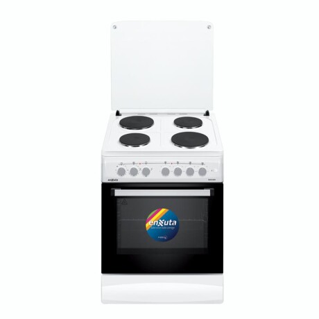 Cocina Eléctrica ENXUTA CENX5648W 4 Discos Con Convección Cocina Eléctrica ENXUTA CENX5648W 4 Discos Con Convección