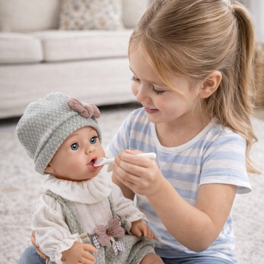 Bebote reborn muñeca 41 cm. con accesorios GREY Bebote reborn muñeca 41 cm. con accesorios GREY