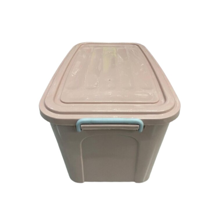 CAJA ORGANIZADORA APILABLE 30 LITROS CORAL