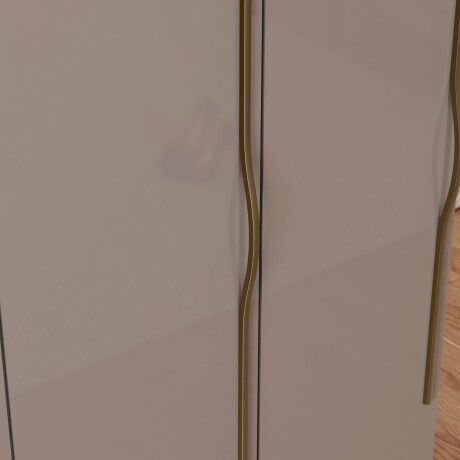 ROPERO PREMIUM 6 PUERTAS 6 CAJONES INTERNOS CON ESPEJO GUARDARROPA CLOSET ARMARIO CANELA