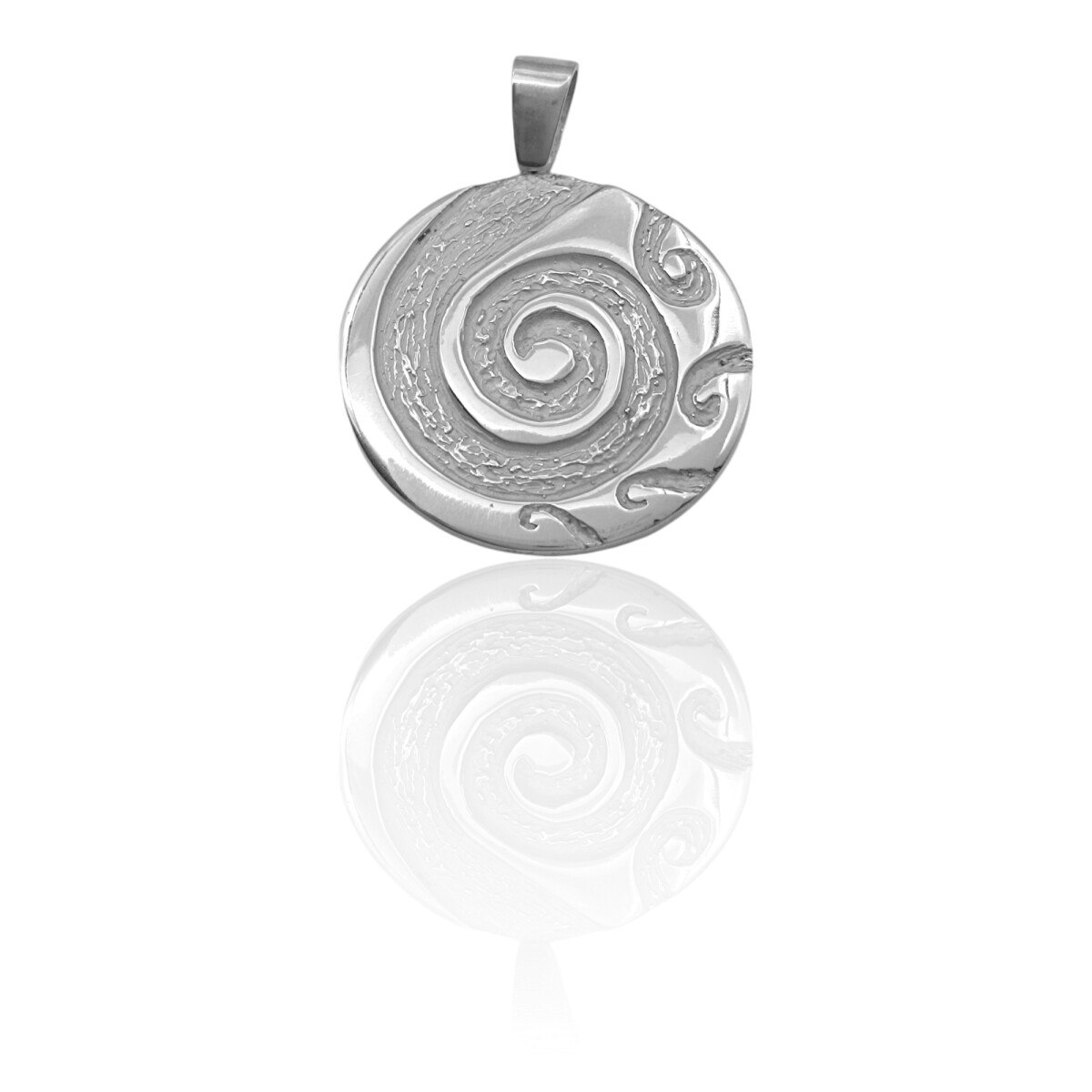 Dije Colgante Espiral-Plata 925-Sin Piedra-CP3604 - sinpiedra 