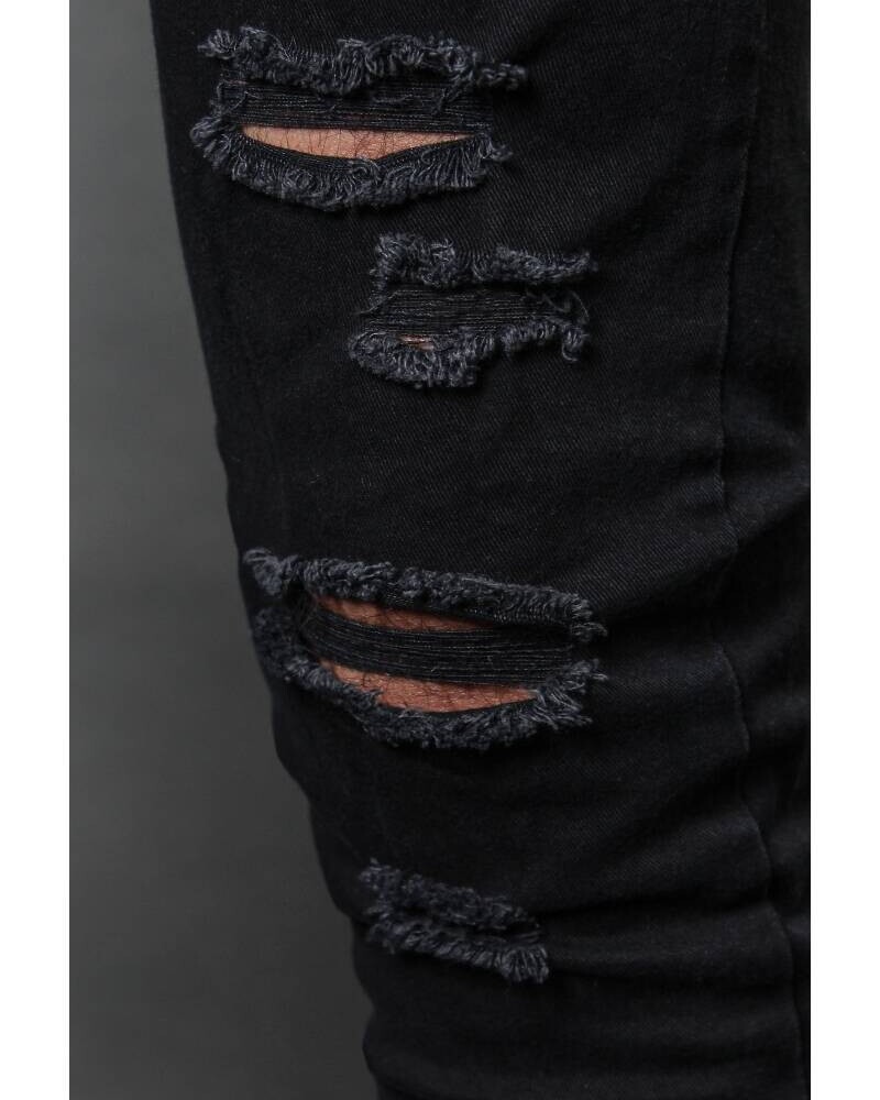 Pantalon Slim Gabardina Negro