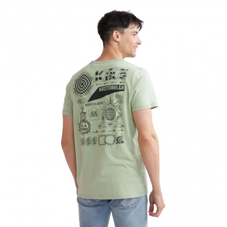 Remera de Hombre KristoBelga Verde