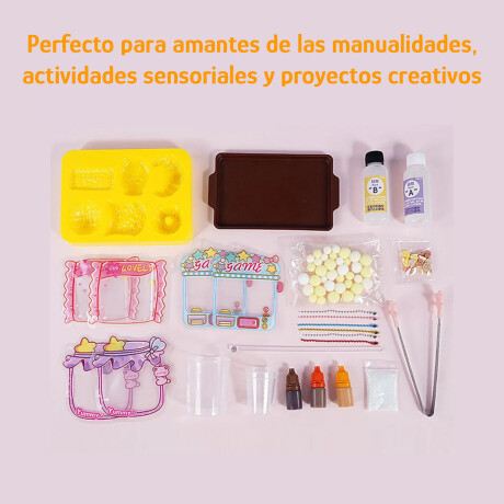 Set Juego Manualidad Alimentos C/Pegamento Tintas Accesorios Set Juego Manualidad Alimentos C/pegamento Tintas Accesorios