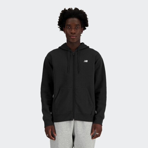Campera New Balance Stacked Logo Negro