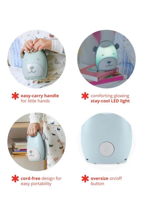Luz nocturna portátil, diseño oso Luz nocturna portátil, diseño oso