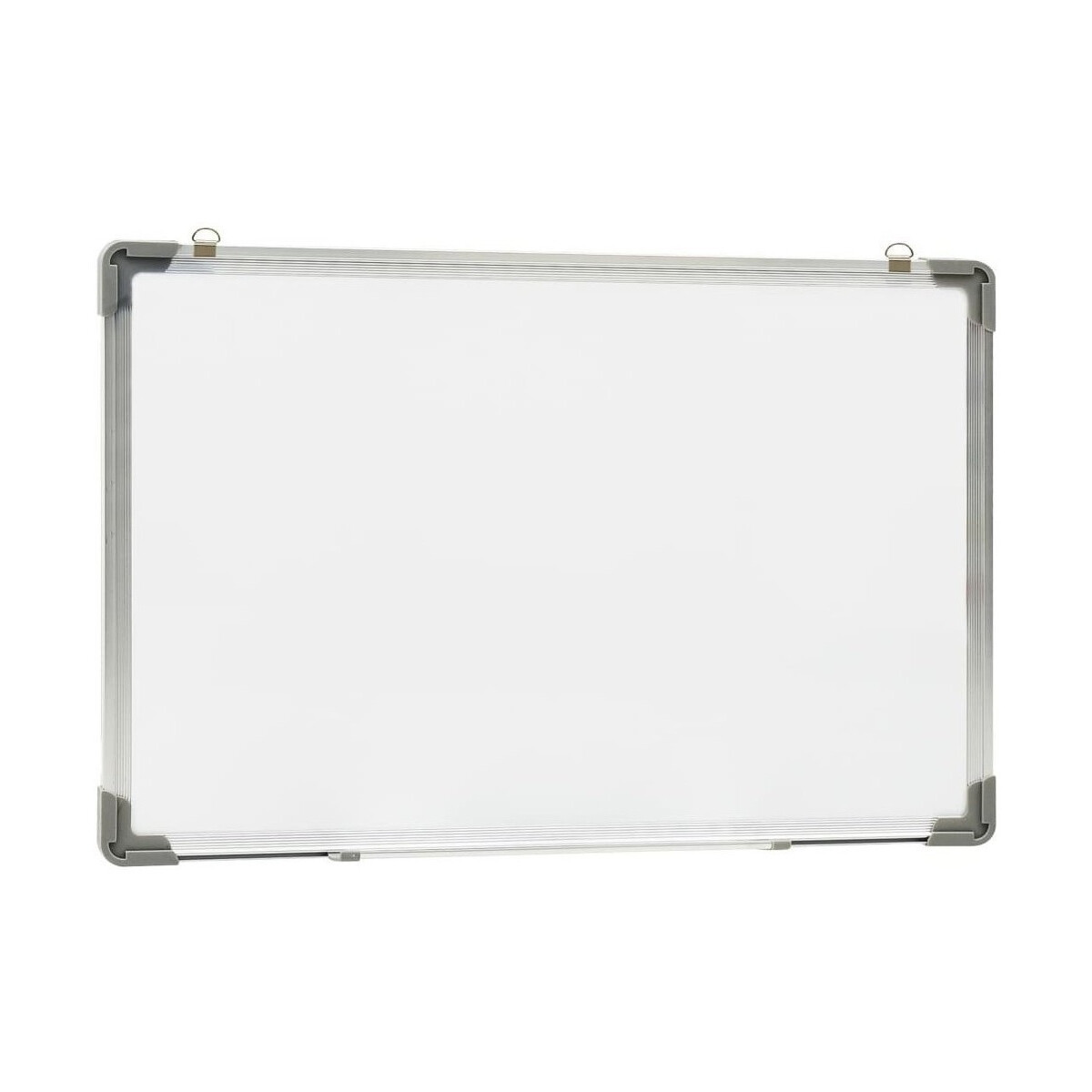 Pizarra Blanca 120x80 Cm Marco Aluminio + Borrador Imanes 