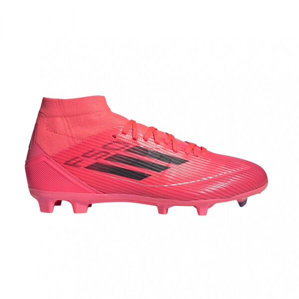 adidas Calzado de Fútbol F50 League Mid-Cut Terreno TURBO/AURORA BLACK/PLATIN MET.