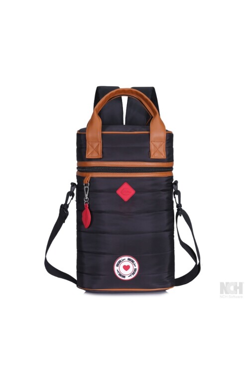 Mochila matera Las Oreiro Negro