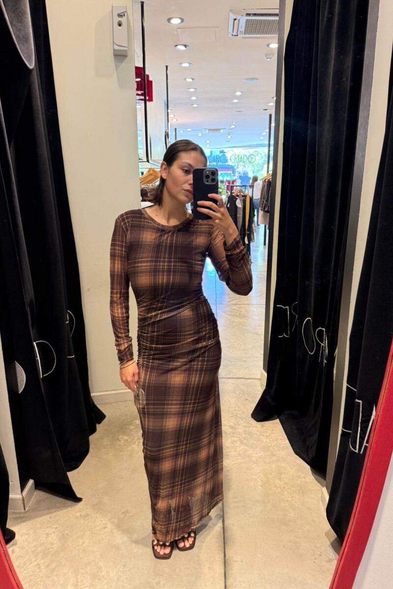 Vestido Flint MARRON