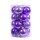 Esferas navideñas x16 Violeta