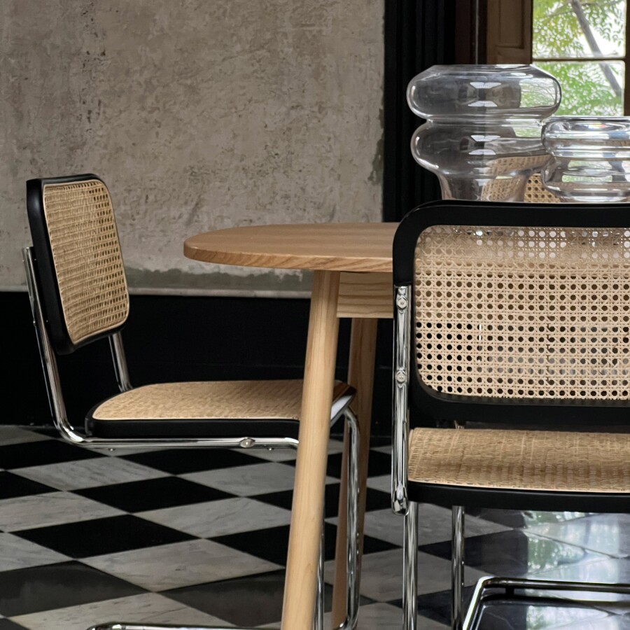 Silla Bauhaus Brazos Black