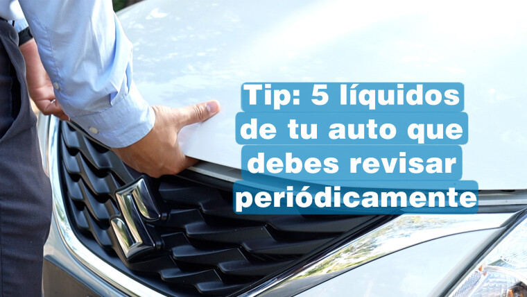 Tip: 5 líquidos de tu auto que debes revisar periódicamente