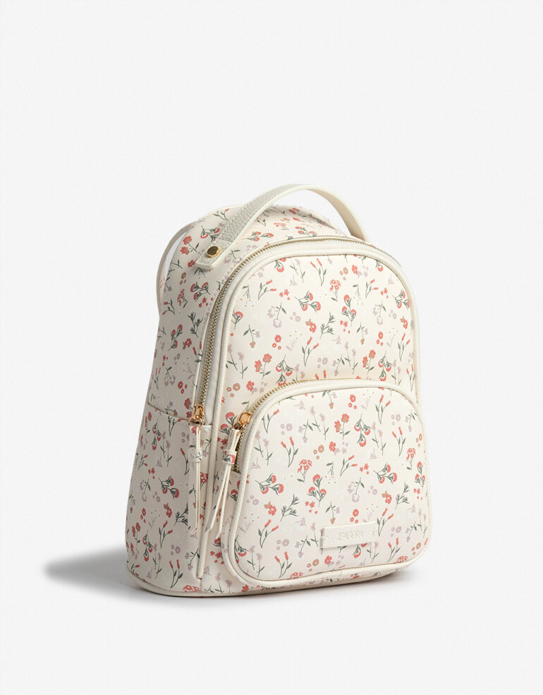 Mochilas Urbanas Basicos Mochila Urbana Flores - Estampado Flores