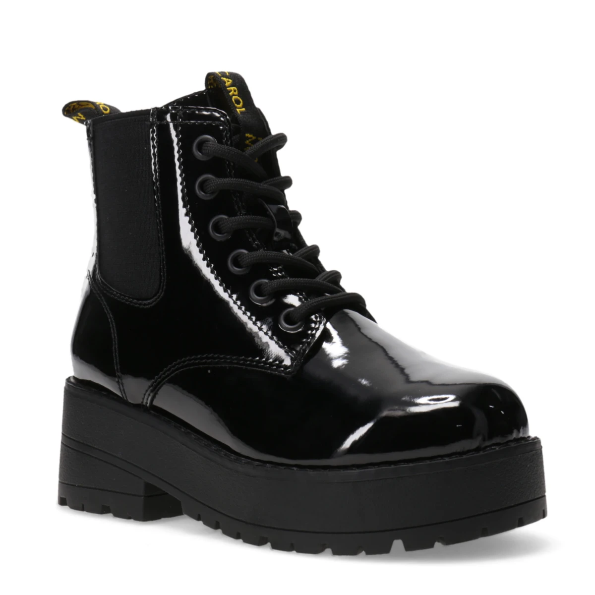 Bota MYRDAL de charol acordonada MINI MissCarol - Charol/Black 