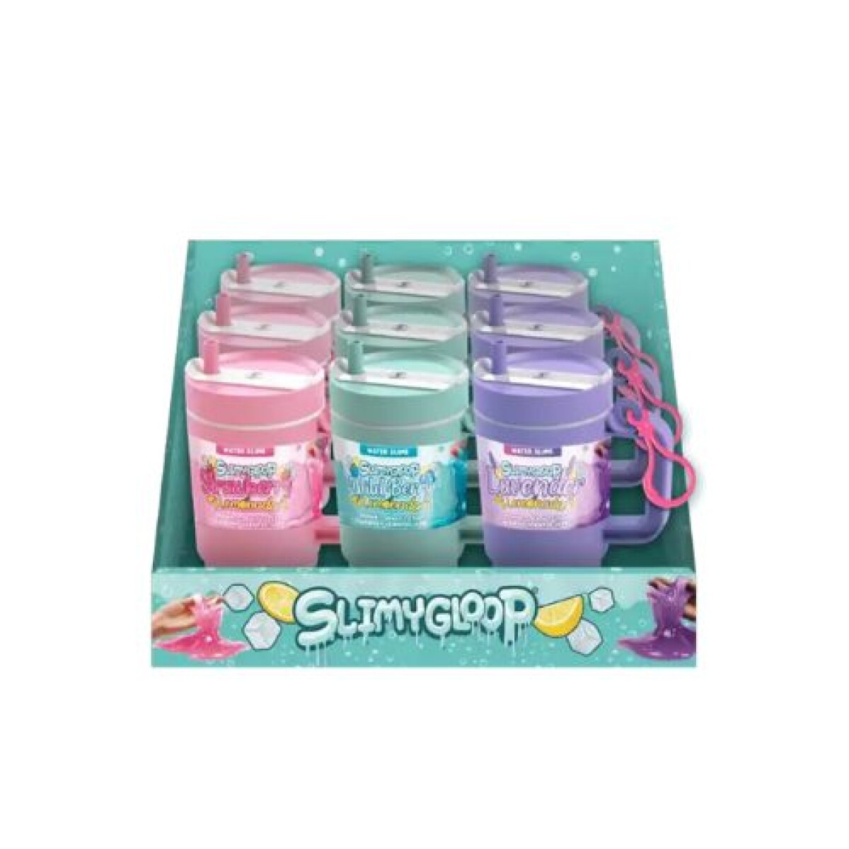 Slimygloop En Vaso Tipo Termico Colores Surtidos 