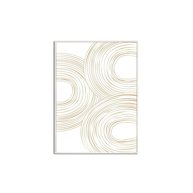 CUADRO CANVAS 30x40cm MARCO FIGURAS BEIGE 1 CUADRO CANVAS 30x40cm MARCO FIGURAS BEIGE 1