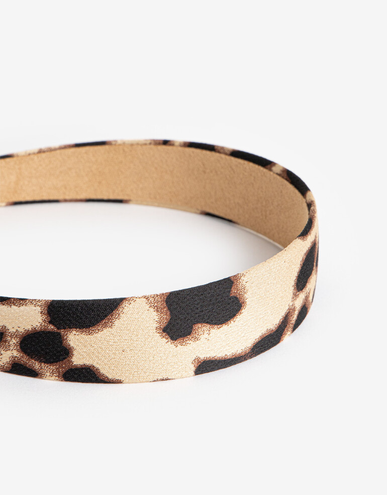 Vinchas Rígidas Estampados Vincha De Animal Print - Estampado Animal Print