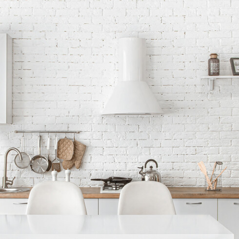 Porcelanato Rustico 80X2.40X1.5 Color Blanco Pleno Apto Para Mesadas GAMAS DE BLANCO