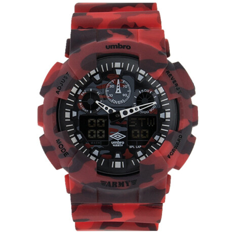 Reloj Umbro Deportivo Silicona Rojo 0