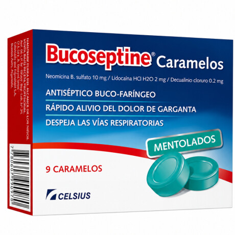 Bucoseptine 9 Caramelos Bucoseptine 9 Caramelos