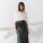 FALDA TANTA COURO LONG Verde