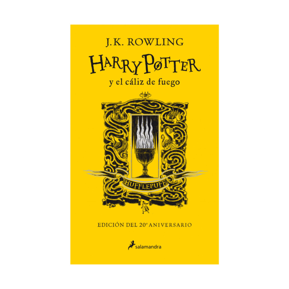 Libro Harry Potter y el Cádiz de Fuego - Edición Hufflepuff 