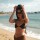 Estribo Bikini Top Negro